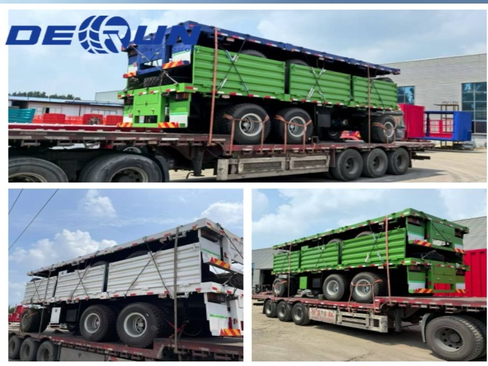 Derun anim na yunit ng bakod ng bakod buong trailer ay opisyal na naipadala sa port