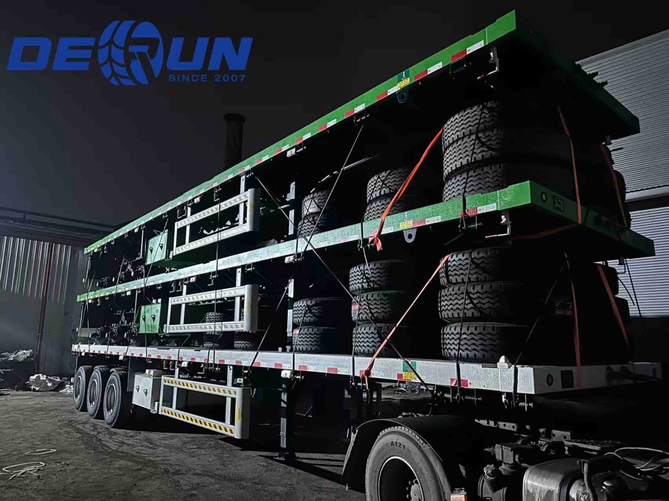 Tatlong flatbed semi trailer ang maipadala sa Algeria