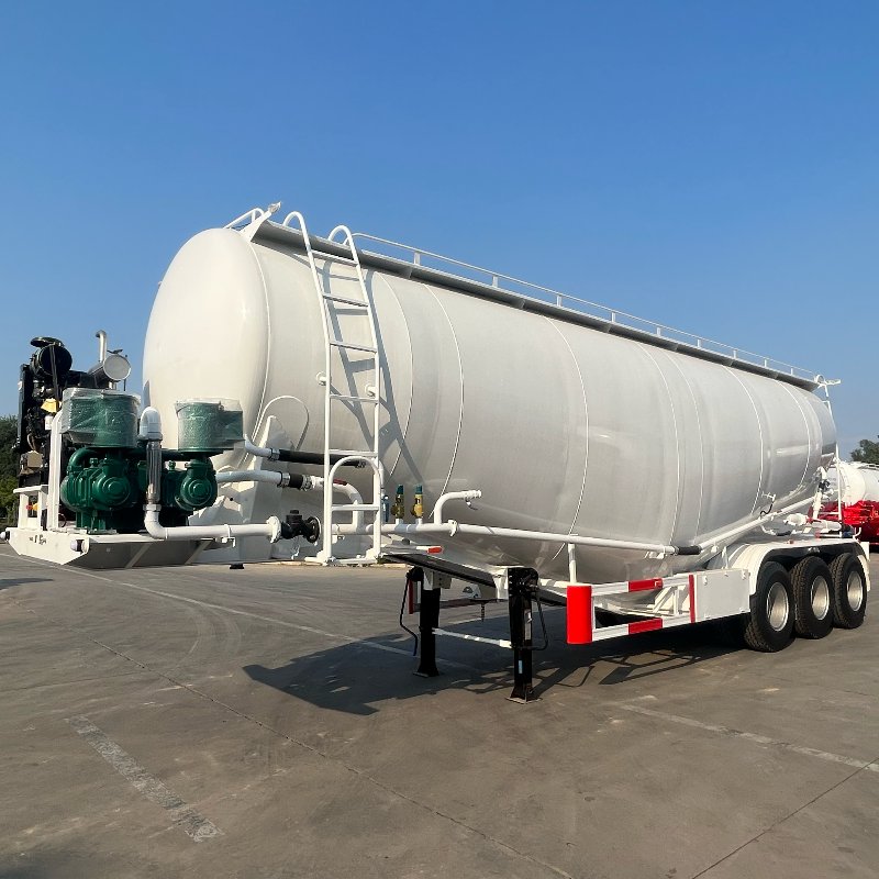 Paano Napapahusay ng Trailer ng Tangke ng Semento ang Bulk Cement Transportation Efficiency?