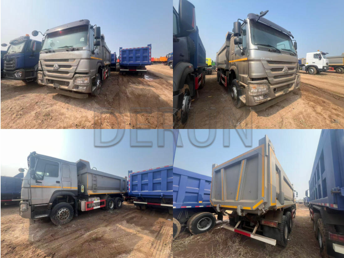 Ang SINOTRUK HOWO 6x4 Dump truck ay Matagumpay na Naipadala sa Algeria
