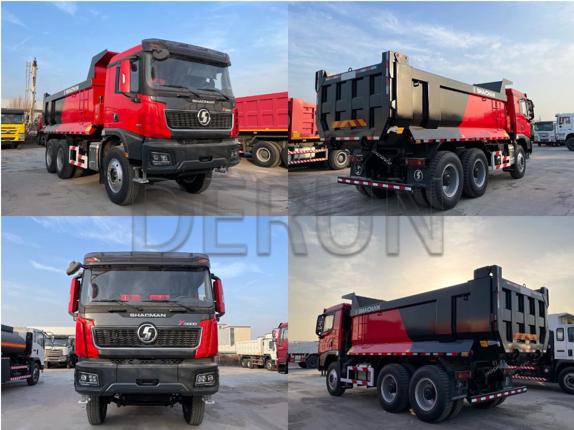 SHACMAN X5000 6x4 Dump Truck export sa Peru