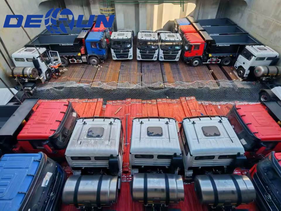Matagumpay na naipadala ni Derun ang mga mabibigat na trak ng Shacman sa South America nang maramihan