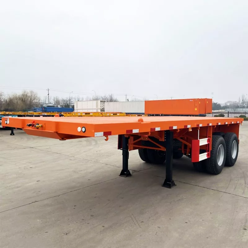 20FT Flat Deck Semi Trailer