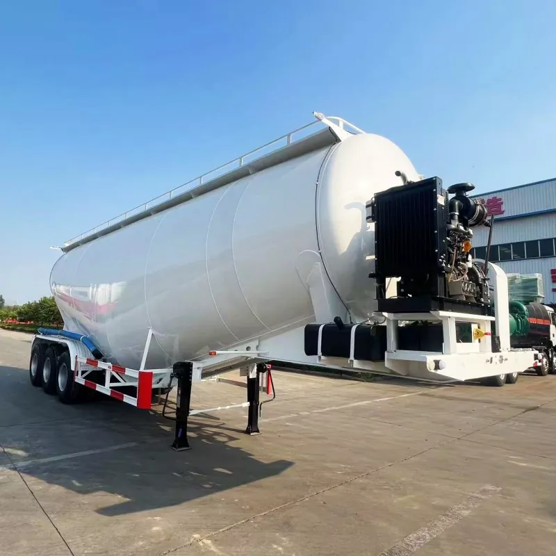 3 Axle Bulk Cement Tank Trailer