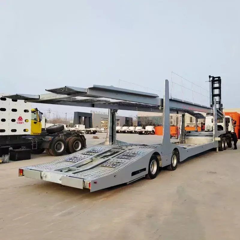 7 mga kotse ng carrier trailer
