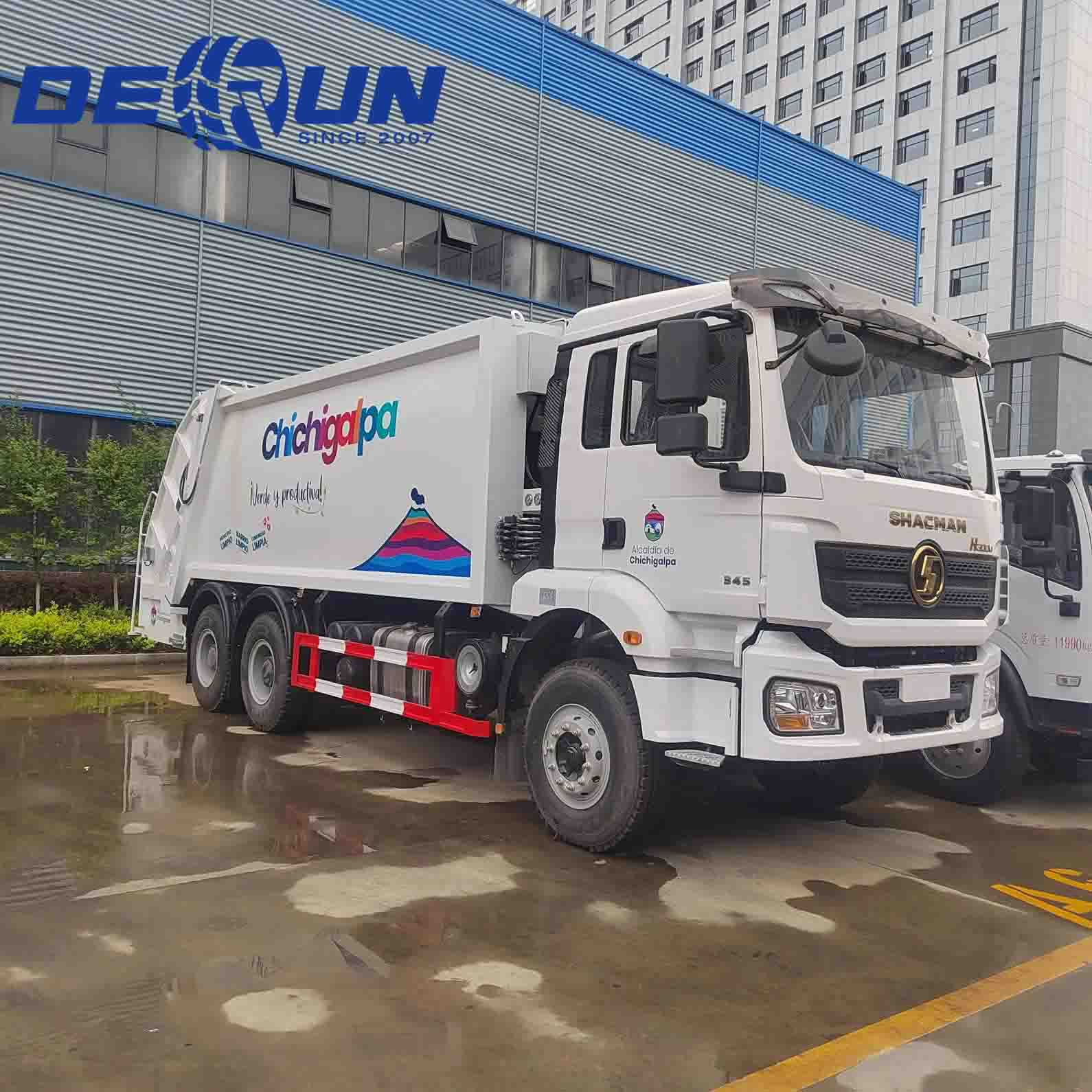 SHACMAN 6X4 COMPACTOR GARBAGE TRUCK