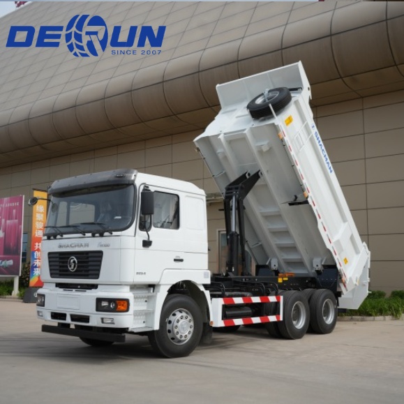 SHACMAN F2000 290HP 6X4 DUMP TRUCK U TYPE BUCKET PARA SA ALGERIA MARKET