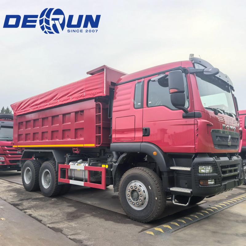 Sinotruk howo tx 6x4 336hp dump truck para sa Ethiopia & djibouti