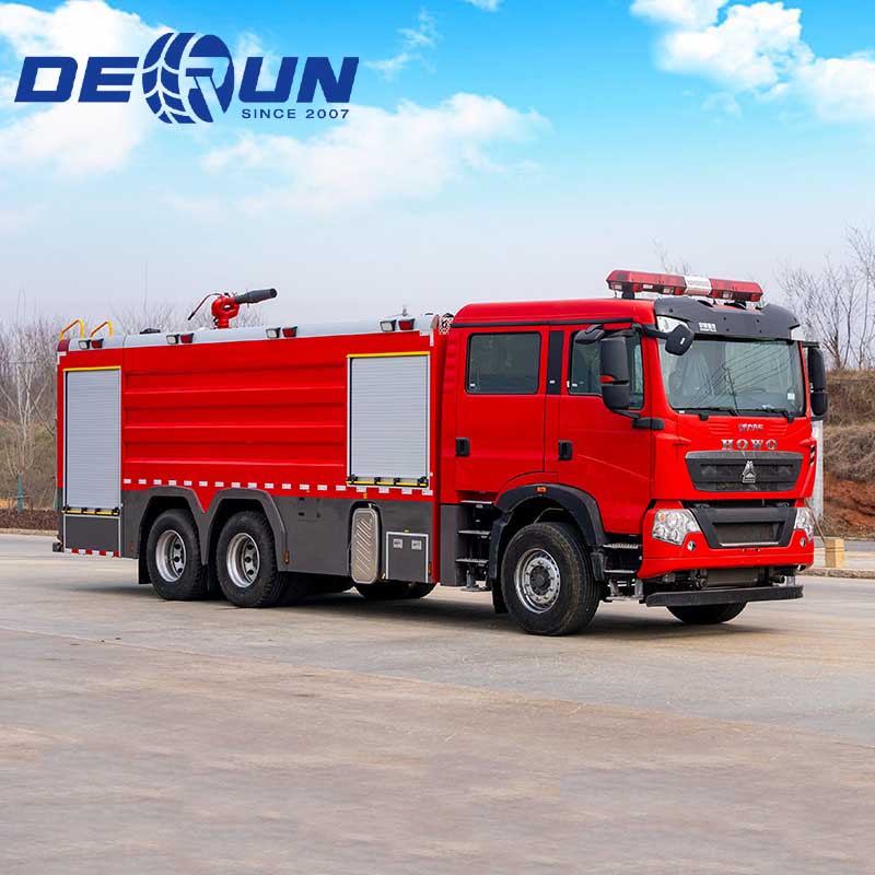 Ang Sinotruk Howo 6x4 Fire Fighting Truck